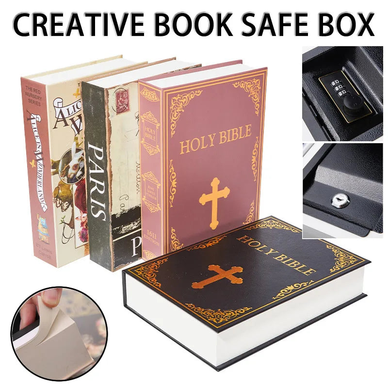 Coffre fort imitation livre
